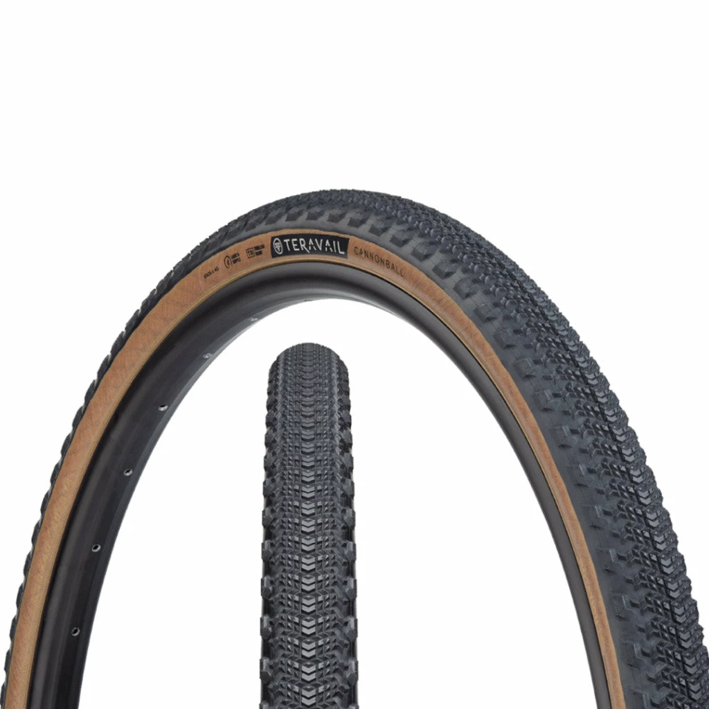 Pneu Vélo Gravel Cannonball Teravail 650 / 700 Tubeless Ready 3 Pneu Vélo Gravel Cannonball Teravail 650 / 700 Tubeless Ready