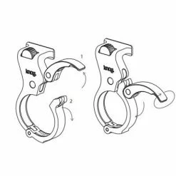 Attache Pour Feu Knog PWR Road Ou Trail -Pas Cher Vélo Magasin attache pour feu knog pwr road ou trail full 6