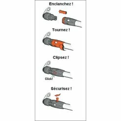 Bras Fixation Weber Sur Axe De Roue Remorque Vélo Hinterher -Pas Cher Vélo Magasin bras fixation weber sur axe de roue remorque velo hinterher full 3