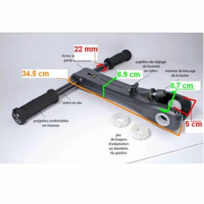 D.Bar D-Bar - Réhausseur De Guidon De Vélo 5 D.Bar D-Bar - Réhausseur De Guidon De Vélo – Image 3