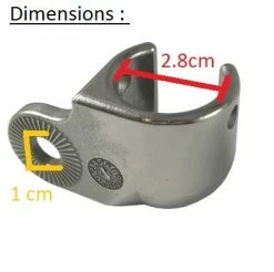 Fixation CTS Avec Axe Pour Remorque Vélo Thule Chariot -Pas Cher Vélo Magasin fixation cts avec axe pour remorque velo thule chariot full 5