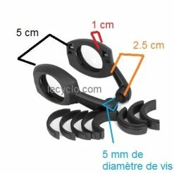 Busch-mueller Fixation Sur Cintre Pour Feu Avant Sur Fourche Busch And Muller 13 Busch-mueller Fixation Sur Cintre Pour Feu Avant Sur Fourche Busch And Muller -Pas Cher Vélo Magasin fixation sur cintre pour feu avant sur fourche busch and muller full 6