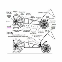 B.O.B Goupille Sécurité BOB Pour Remorque Vélo Yak/Ibex -Pas Cher Vélo Magasin goupille securite bob pour remorque velo yak ibex full 4