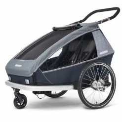 Kid Vaaya 2 Croozer Remorque Vélo Pour Deux Enfants 16 Kid Vaaya 2 Croozer Remorque Vélo Pour Deux Enfants -Pas Cher Vélo Magasin kid vaaya 2 croozer remorque velo pour deux enfants bleue full