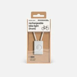 Lampe Vélo LED Avant Block Bookman 50 Lumens -Pas Cher Vélo Magasin lampe velo led avant block bookman 50 lumens blanche full