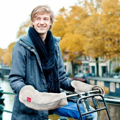 Wobs Manchons De Vélo Contre Le Froid - Beige 4 Wobs Manchons De Vélo Contre Le Froid - Beige – Image 2