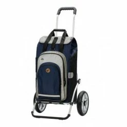Andersen Panier à Provision Royal Avec Sac 60 Litres Isotherme Hydro -Pas Cher Vélo Magasin panier a provision royal avec sac 60l isotherme hydro bleu full