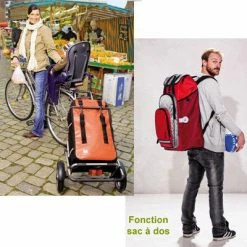 Andersen Panier à Provision Royal Plus Sac Hydro 60 Litres Isotherme -Pas Cher Vélo Magasin panier a provision royal plus sac hydro 60 litres isotherme full 3