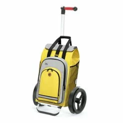 Andersen Panier à Provision Tura Avec Sac Isotherme Hydro -Pas Cher Vélo Magasin panier a provision tura avec sac isotherme hydro jaune