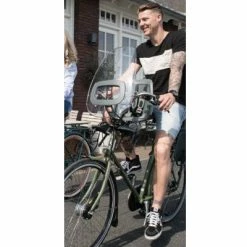 Pare Brise Vélo Pour Siège Bobike One+ Mini -Pas Cher Vélo Magasin pare brise velo pour siege bobike one mini gris full 4