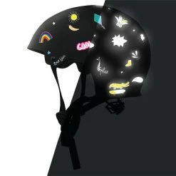 Planche De Stickers Réfléchissants Grand Format Rainette -Pas Cher Vélo Magasin planche de stickers reflechissants grand format rainette full 5