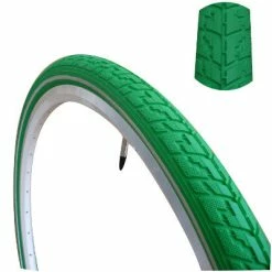 Pneu Vélo Coloré 700 Dutch Perfect SRI 27 No Puncture -Pas Cher Vélo Magasin pneu velo vert anti crevaison 700x38c dutch perfect full