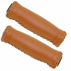 VELO Poignées De Guidon Vélo En Cuir Véritable Marron 7 VELO Poignées De Guidon Vélo En Cuir Véritable Marron -Pas Cher Vélo Magasin poignees de guidon velo en cuir veritable marron full 3