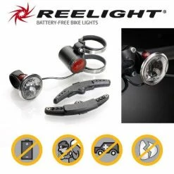REELIGHT SL520 Feu Clignotant Avant Sans Pile Sur Guidon -Pas Cher Vélo Magasin reelight sl520 feu clignotant avant sans pile sur guidon full 4