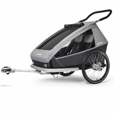 Remorque Vélo 2 Enfants Avec Suspension Kid Keeke 2 Croozer 3 Remorque Vélo 2 Enfants Avec Suspension Kid Keeke 2 Croozer