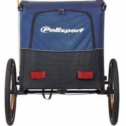 Remorque Vélo Enfant 2 Places Pliable Avec Suspension Polisport -Pas Cher Vélo Magasin remorque velo enfant 2 places pliable avec suspension polisport full 3