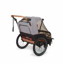 Remorque Vélo Enfants 2 Places 2 En 1 Avec Kit Piéton Bobike -Pas Cher Vélo Magasin remorque velo enfants bobike 2