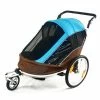 Remorque Vélo Pliable Pour 2 Enfants Maxxus -Pas Cher Vélo Magasin remorque velo pliable pour 2 enfants maxxus full