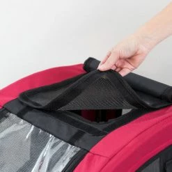 Remorque Vélo Pour Chien De Moins De 22 Kg - Trixie -Pas Cher Vélo Magasin remorque velo pour chien de moins de 22 kg trixie full 3