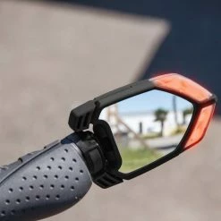 Rétroviseurs Clignotants Pour Vélo Et Trottinette QLÏR Visaia Bike -Pas Cher Vélo Magasin retroviseur clignotant velo qlir vasaia bike