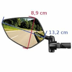 Busch-mueller Rétroviseur Gauche Vélo Cycle Star E Pour VAE Busch & Muller -Pas Cher Vélo Magasin retroviseur gauche velo cycle star e pour vae busch muller full 3