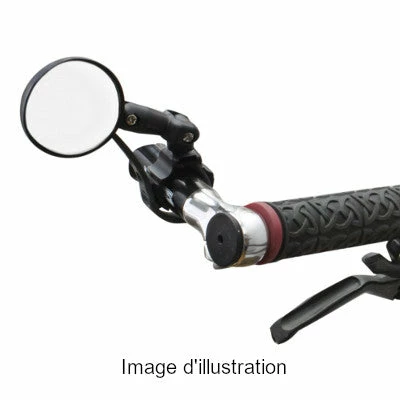 M-Wave Rétroviseur Vélo Articulé Miroir Convexe 4,7 Cm 6 M-Wave Rétroviseur Vélo Articulé Miroir Convexe 4,7 Cm – Image 4