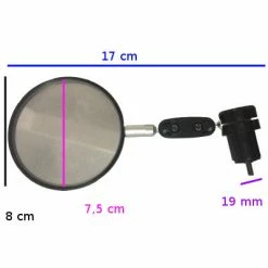 Brandless Rétroviseur Vélo Réglable Gauche Ou Droit Sur Bout De Guidon -Pas Cher Vélo Magasin retroviseur velo reglable gauche ou droit sur bout de guidon full 4