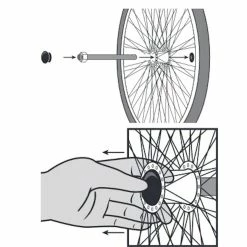 Roue 20 Pouces Pour Remorque Vélo Y-Frame Carry Freedom -Pas Cher Vélo Magasin roue 20 pouces pour remorque velo y frame carry freedom 2