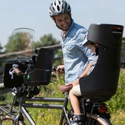 Siège Bébé Vélo 9 Mois à 3 Ans Exclusive Mini Bobike Noir -Pas Cher Vélo Magasin siege bebe velo 9 mois a 3 ans exclusive mini bobike noir full 3
