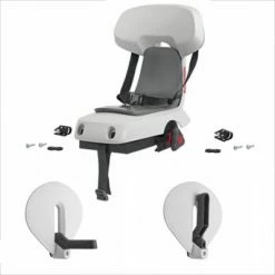 Siège Enfant Pour Vélo Guppy Junior Blanc - Polisport -Pas Cher Vélo Magasin siege enfant pour velo guppy junior blanc polisport full 3