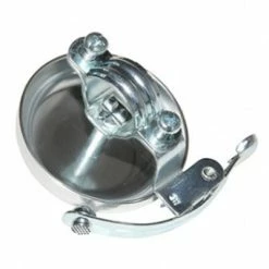 Brandless Sonnette De Vélo Au Look Ancien Couleur Argent 57 Mm -Pas Cher Vélo Magasin sonnette de velo au look ancien couleur argent 57 mm full 5