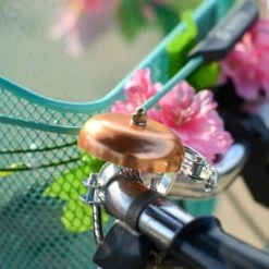Brandless Sonnette De Vélo Au Look Ancien Couleur Cuivre 57 Mm -Pas Cher Vélo Magasin sonnette de velo au look ancien couleur cuivre 57 mm full 3