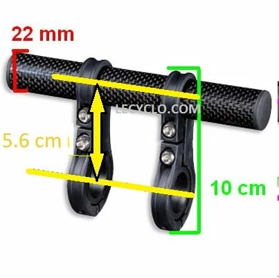 Bev Int'L Support Supplémentaire Pour Guidon De Vélo 4 Bev Int'L Support Supplémentaire Pour Guidon De Vélo – Image 2