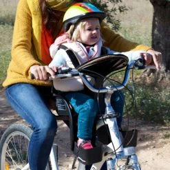 WeeRide DeLuxe Siège Enfant Avant Pour Vélo -Pas Cher Vélo Magasin weeride deluxe siege enfant avant marron pour velo full 5